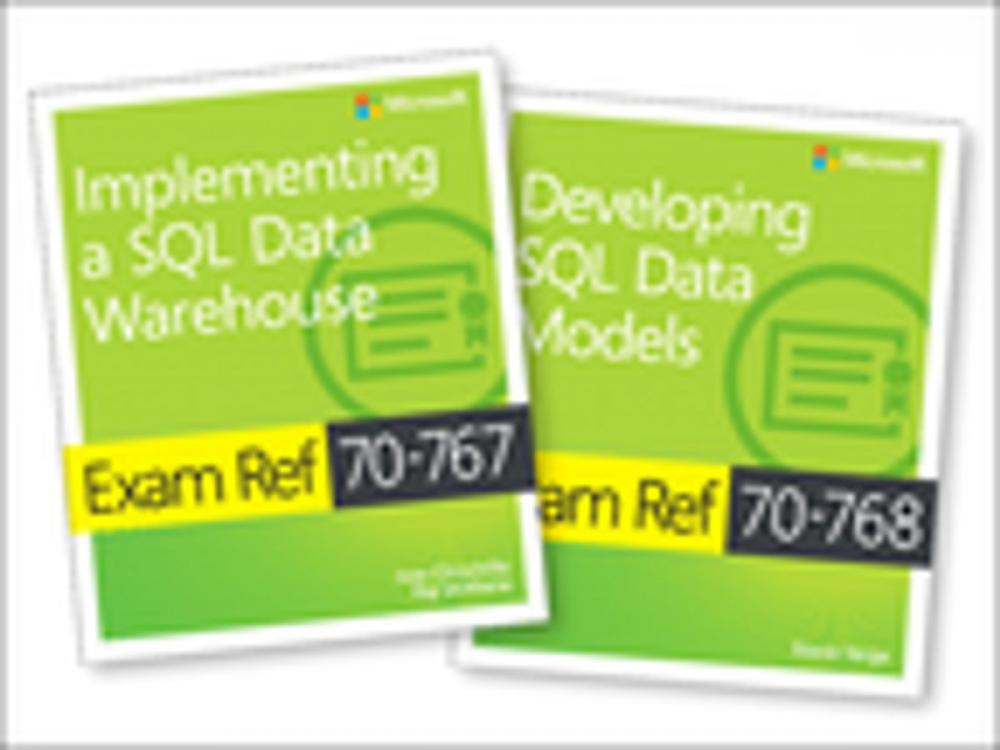 Big bigCover of MCSA SQL 2016 BI Development Exam Ref 2-pack