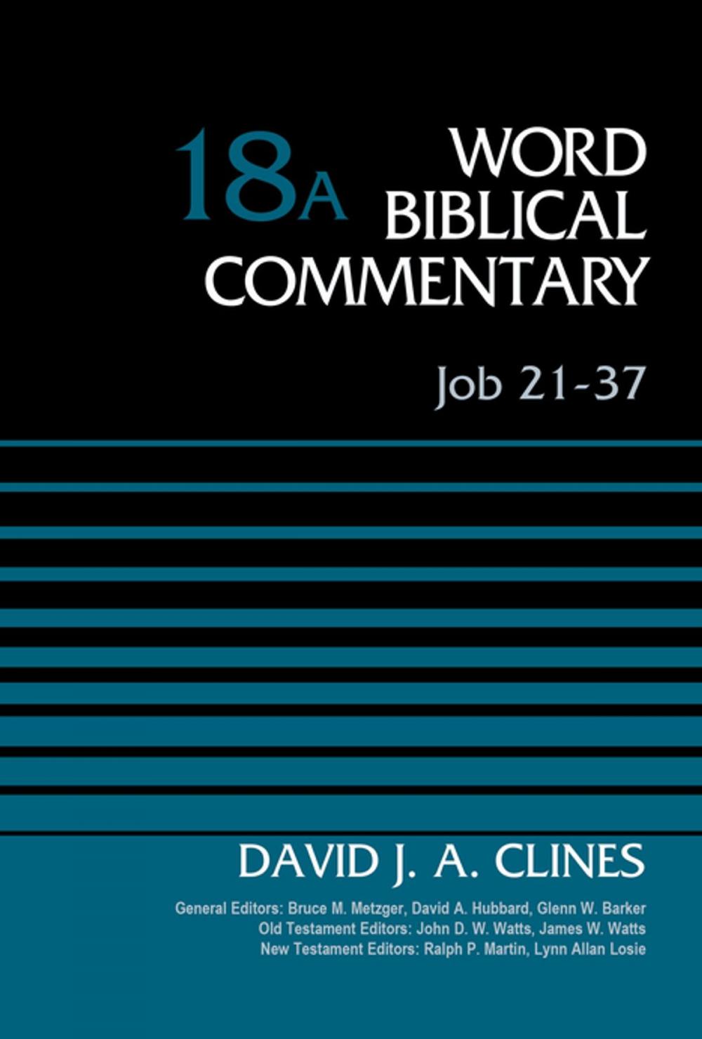 Big bigCover of Job 21-37, Volume 18A