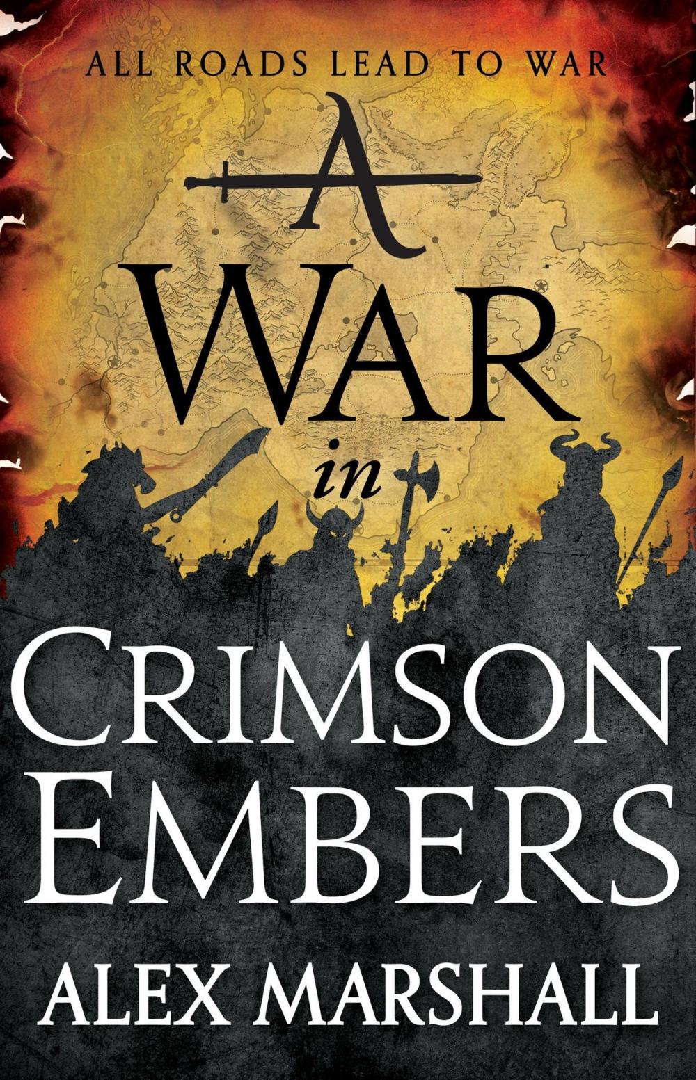 Big bigCover of A War in Crimson Embers