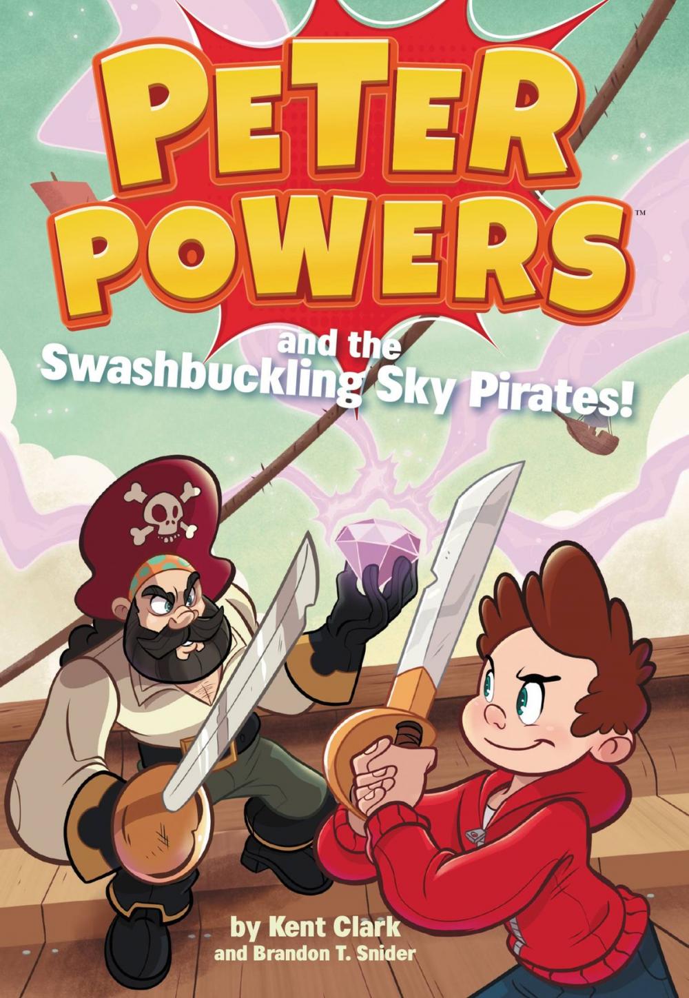 Big bigCover of Peter Powers and the Swashbuckling Sky Pirates!