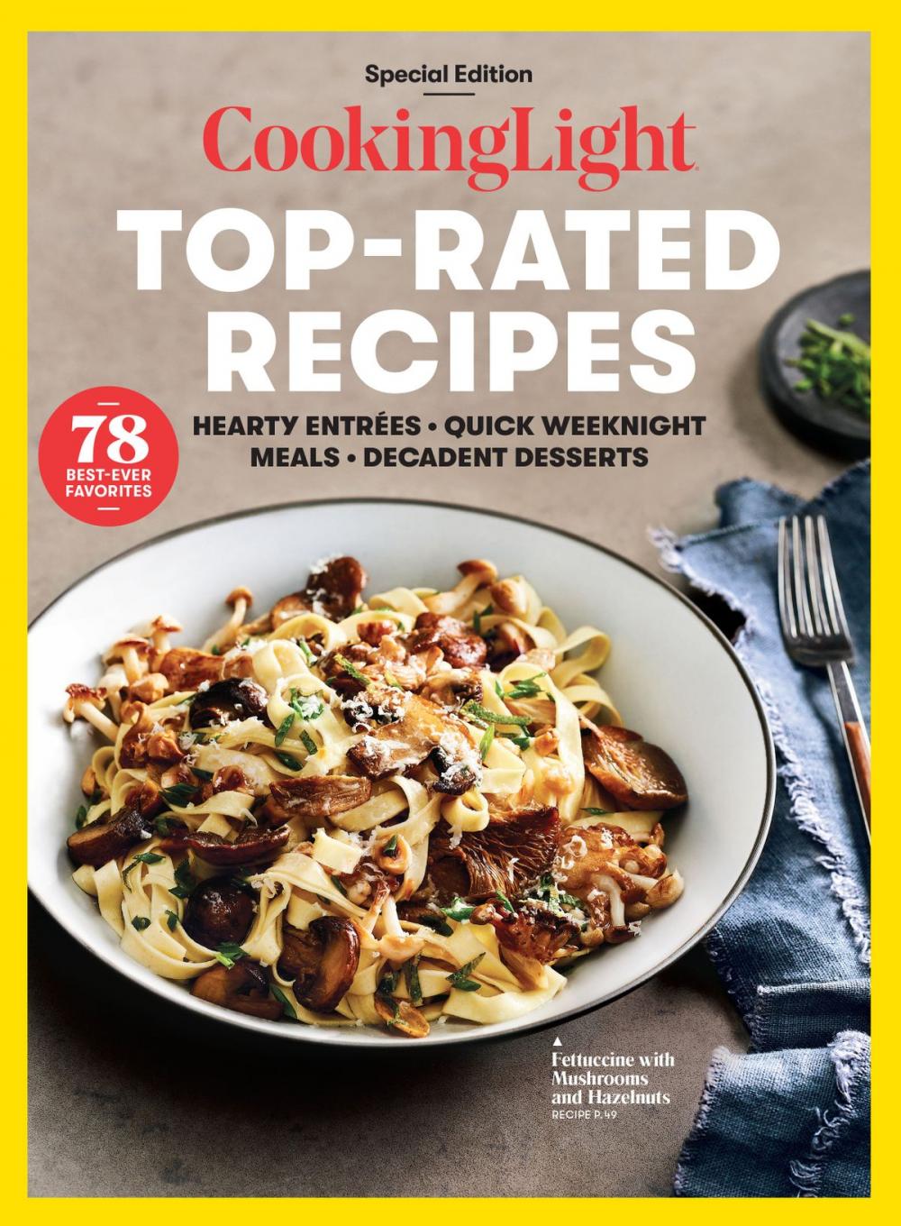 Big bigCover of COOKING LIGHT Top-Rated Recipes