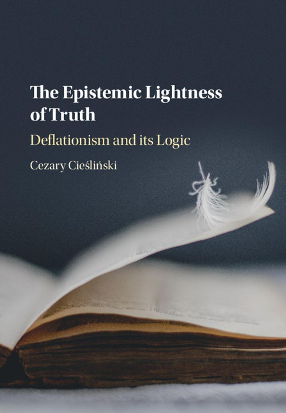 Big bigCover of The Epistemic Lightness of Truth