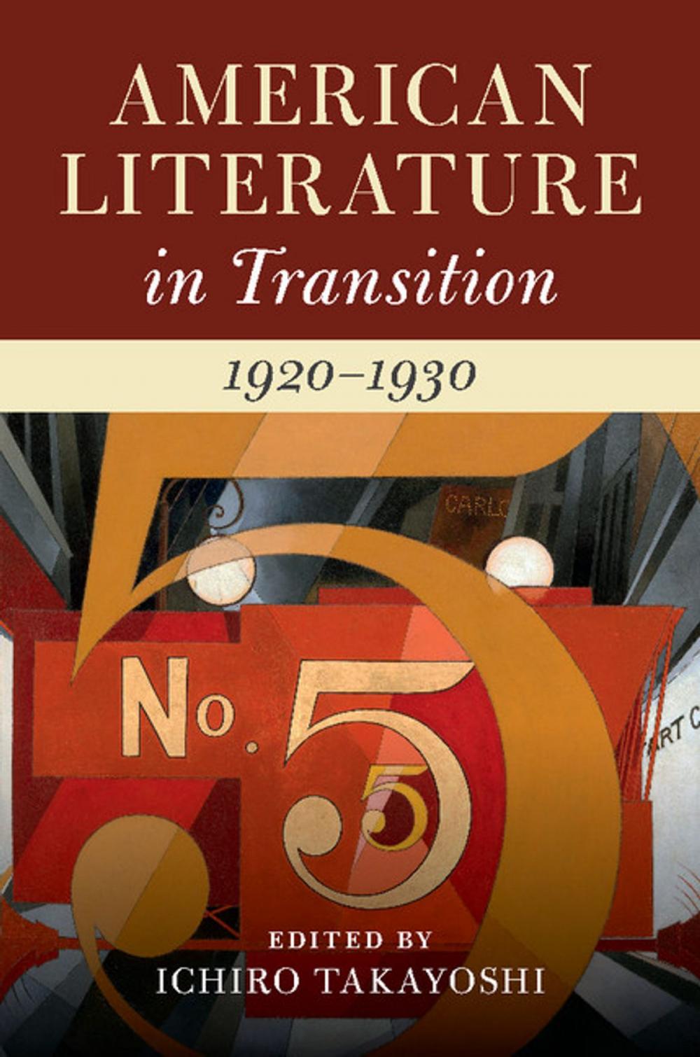 Big bigCover of American Literature in Transition, 1920–1930