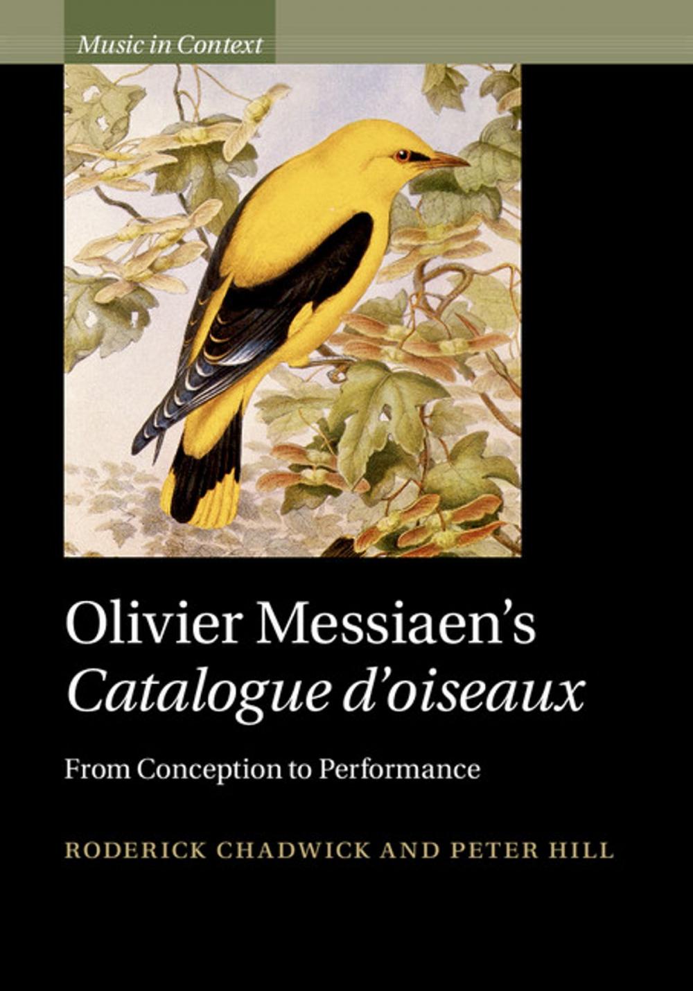 Big bigCover of Olivier Messiaen's Catalogue d'oiseaux