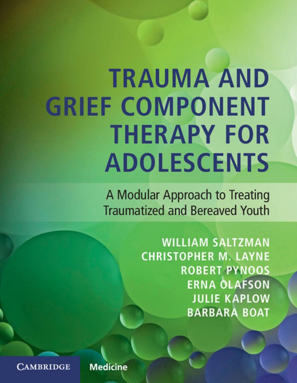 Big bigCover of Trauma and Grief Component Therapy for Adolescents