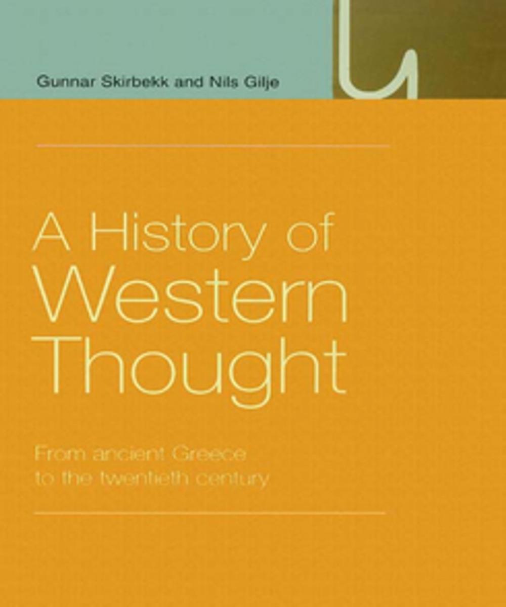 Big bigCover of A History of Western Thought