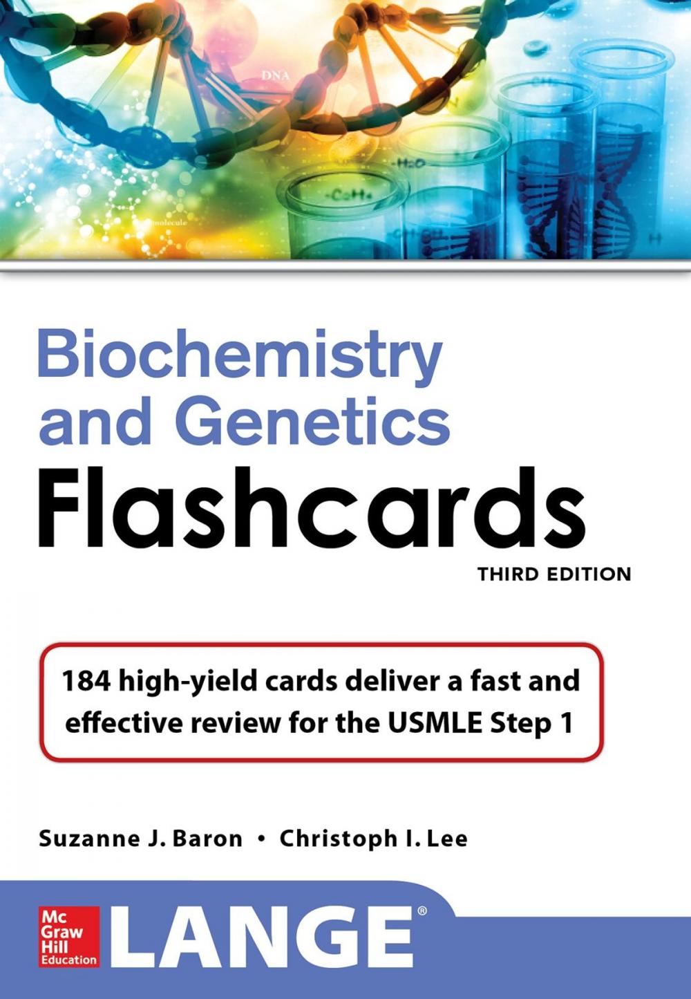 Big bigCover of Lange Biochemistry and Genetics Flashhcards, Third Edition