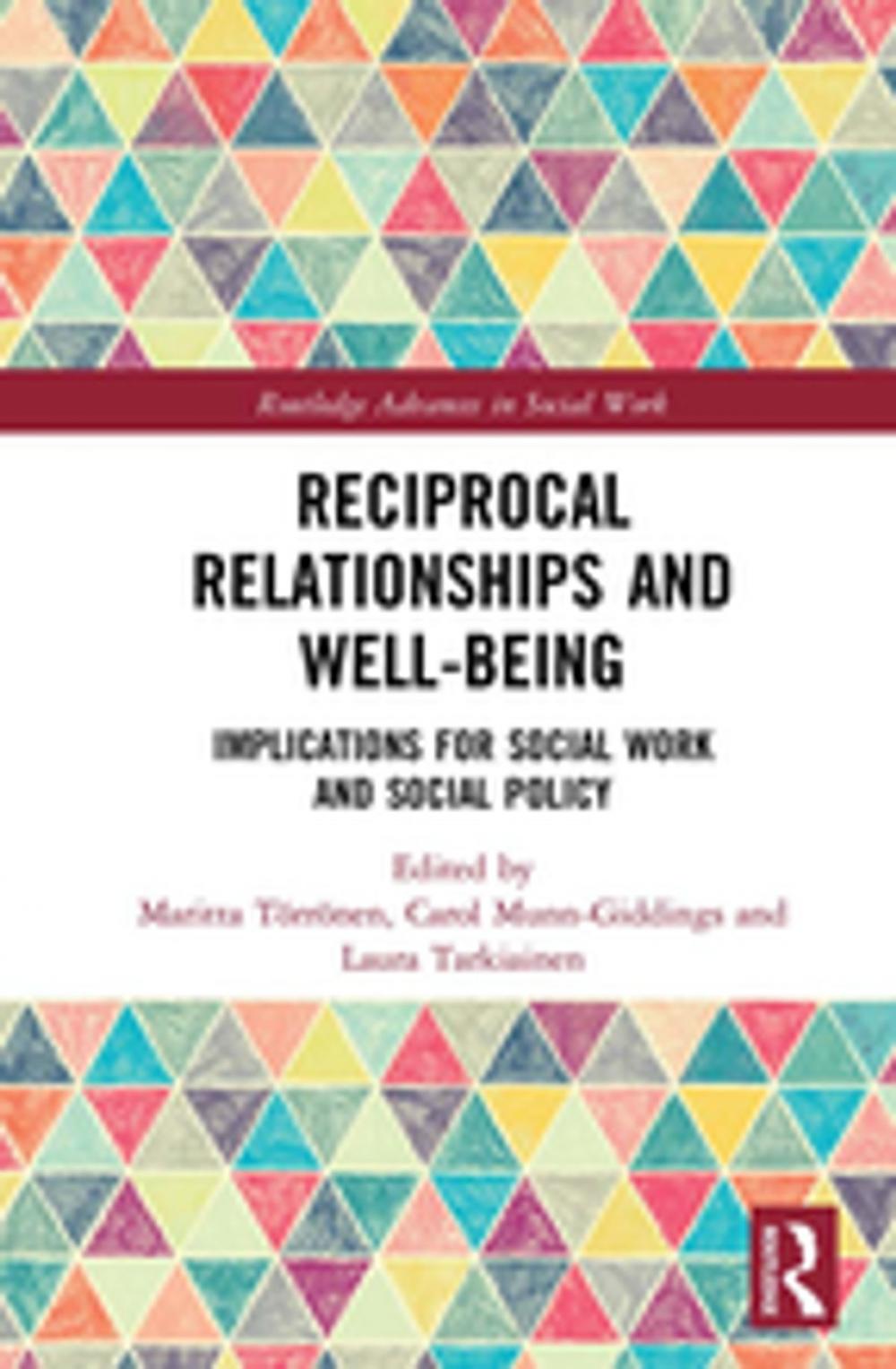 Big bigCover of Reciprocal Relationships and Well-being