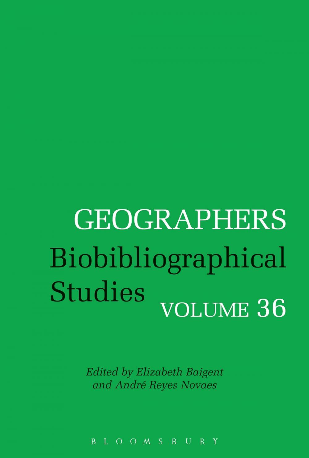 Big bigCover of Geographers