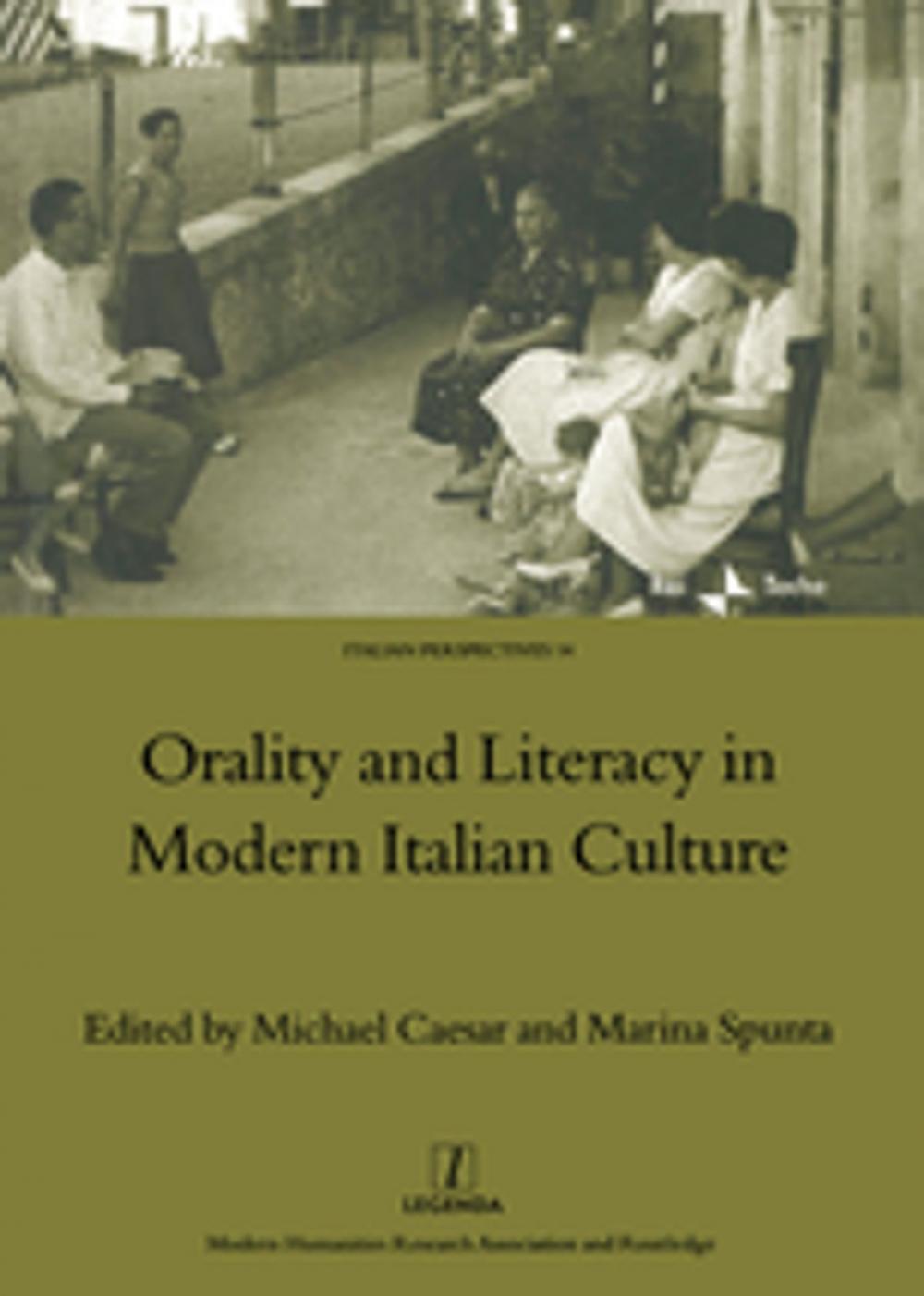 Big bigCover of Orality and Literacy in Modern Italian Culture