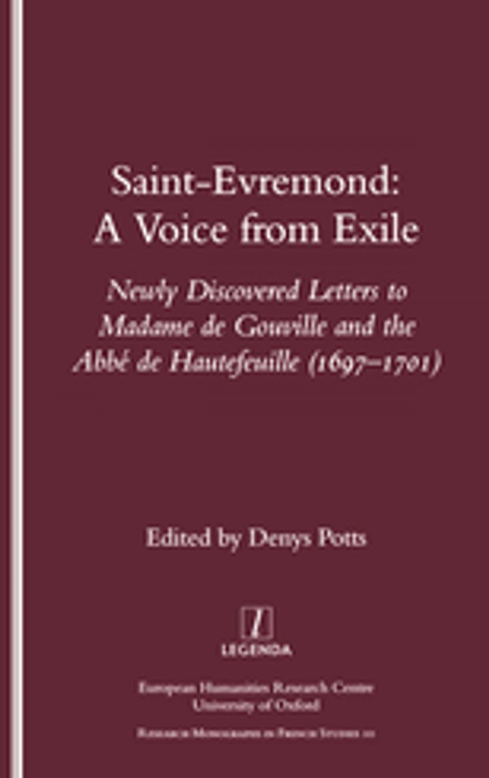 Big bigCover of Saint-Evremond