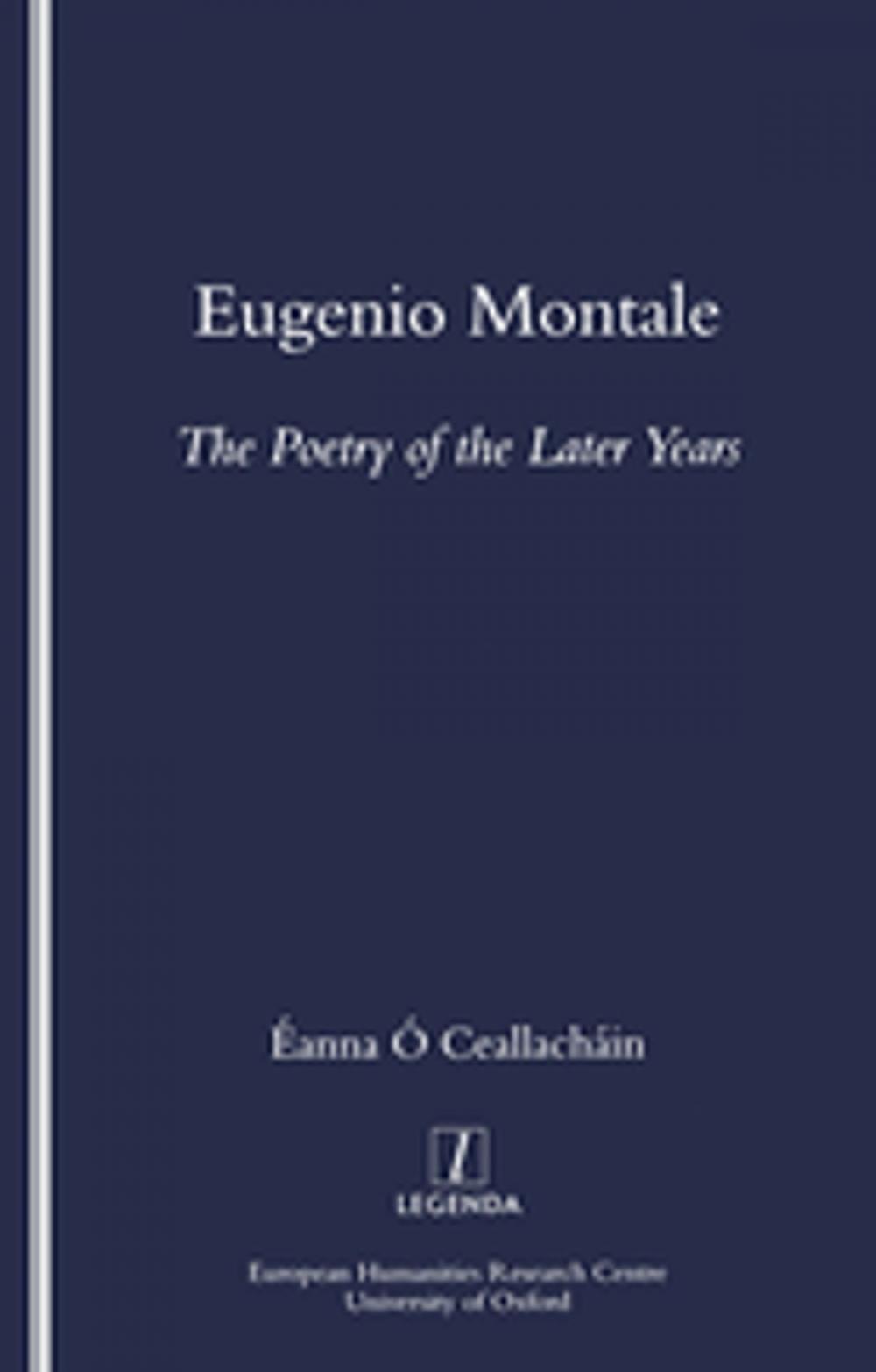 Big bigCover of Eugenio Montale