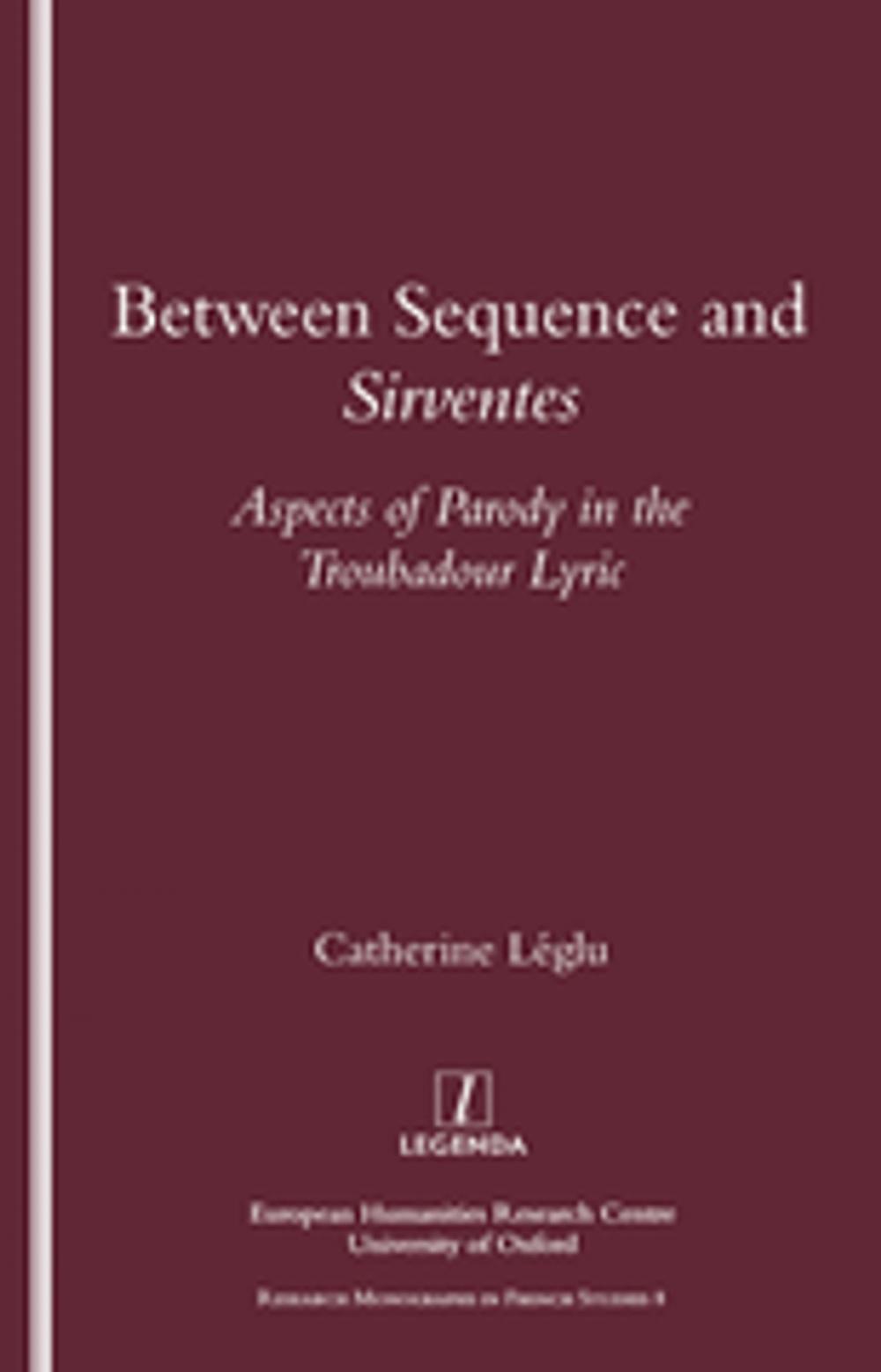 Big bigCover of Between Sequence and Sirventes