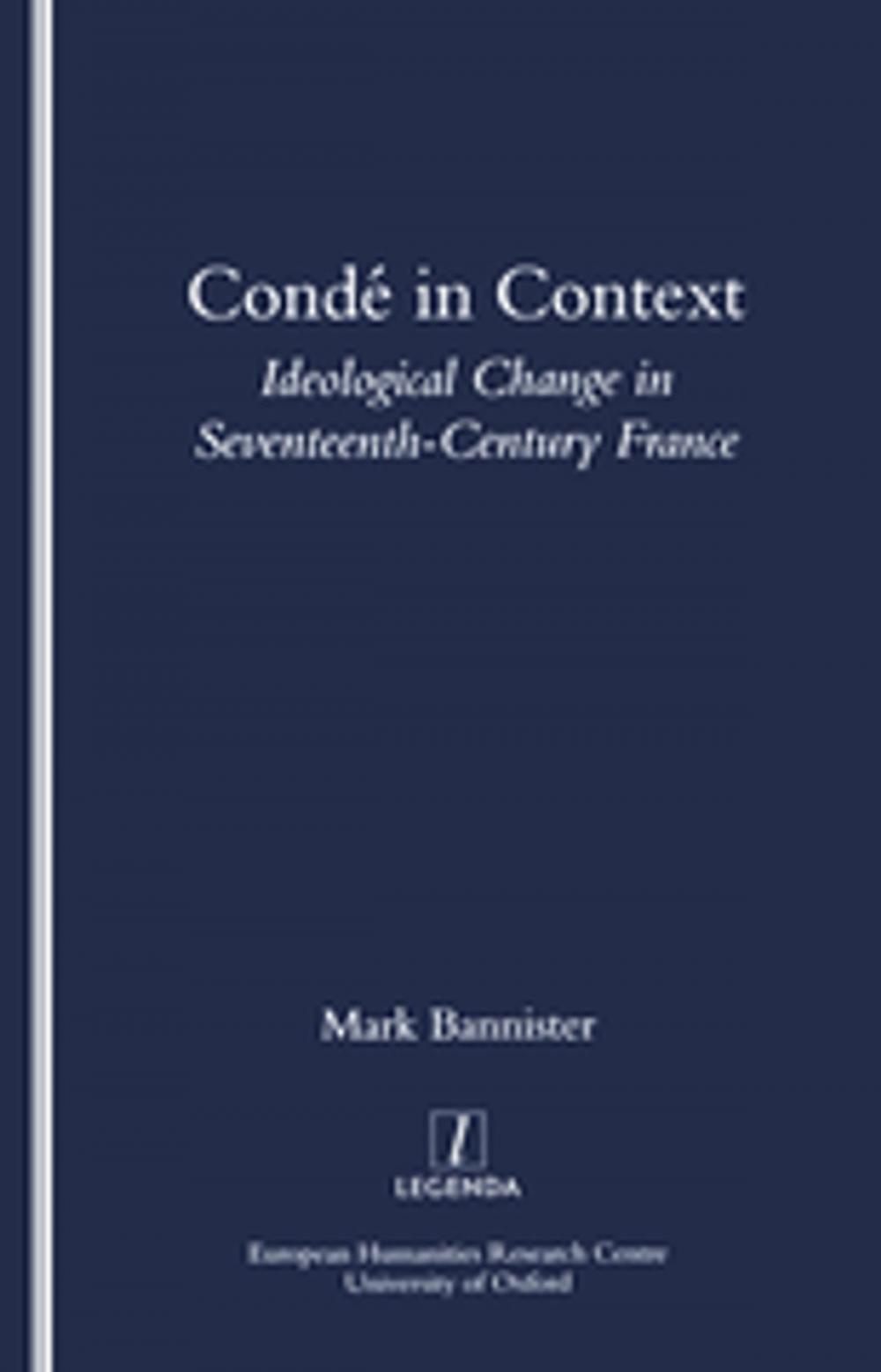 Big bigCover of Conde in Context