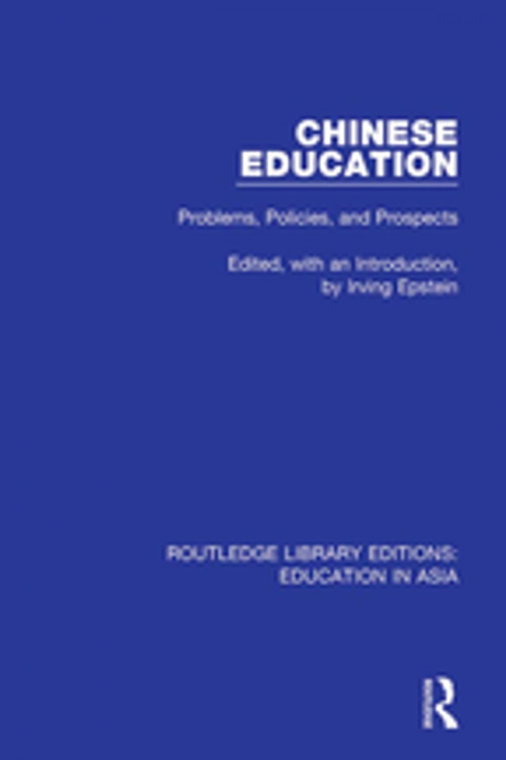 Big bigCover of Chinese Education