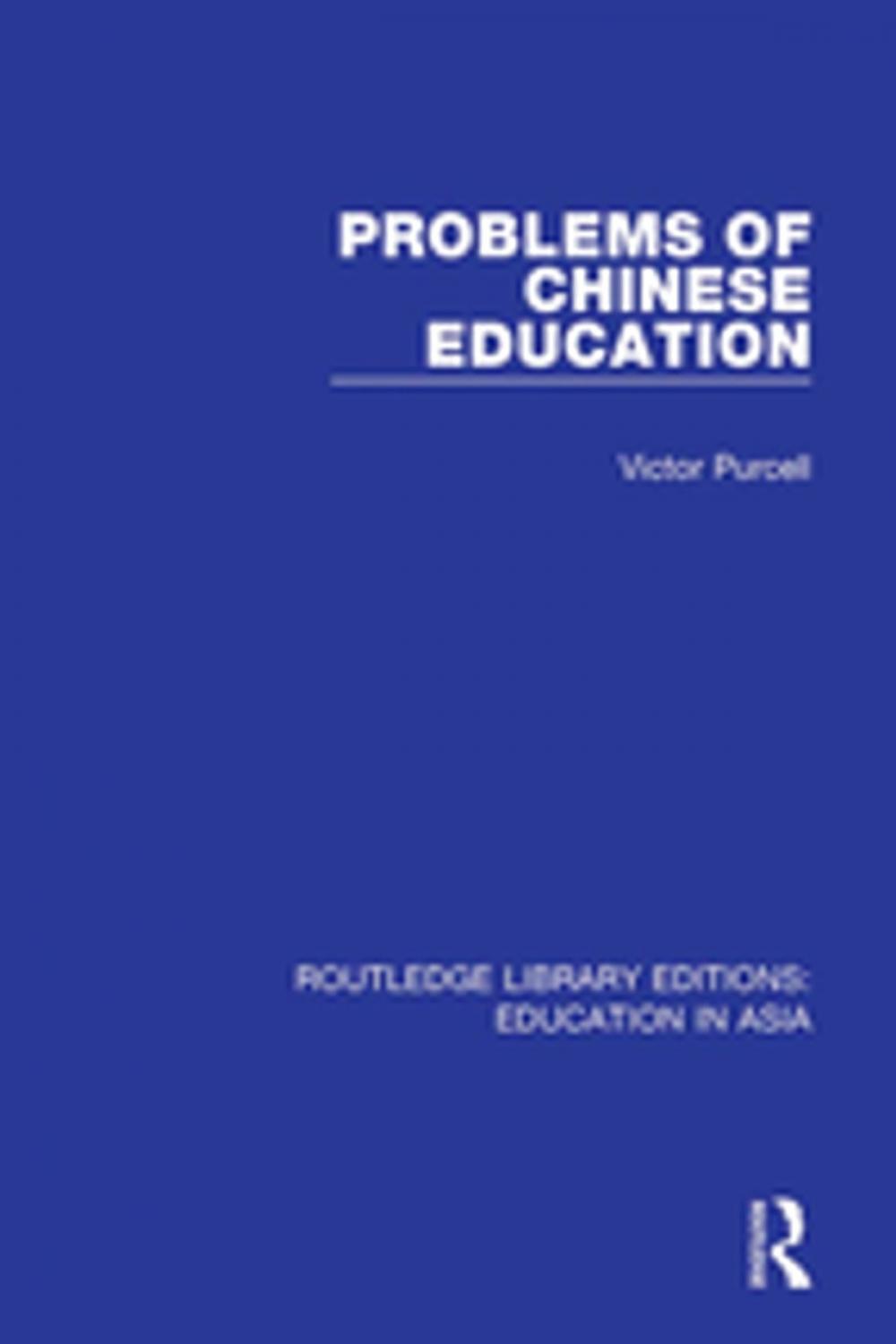 Big bigCover of Problems of Chinese Education