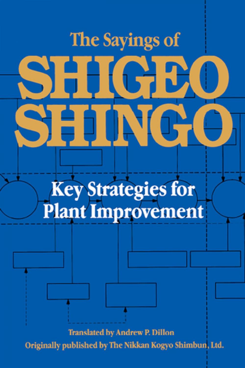 Big bigCover of The Sayings of Shigeo Shingo