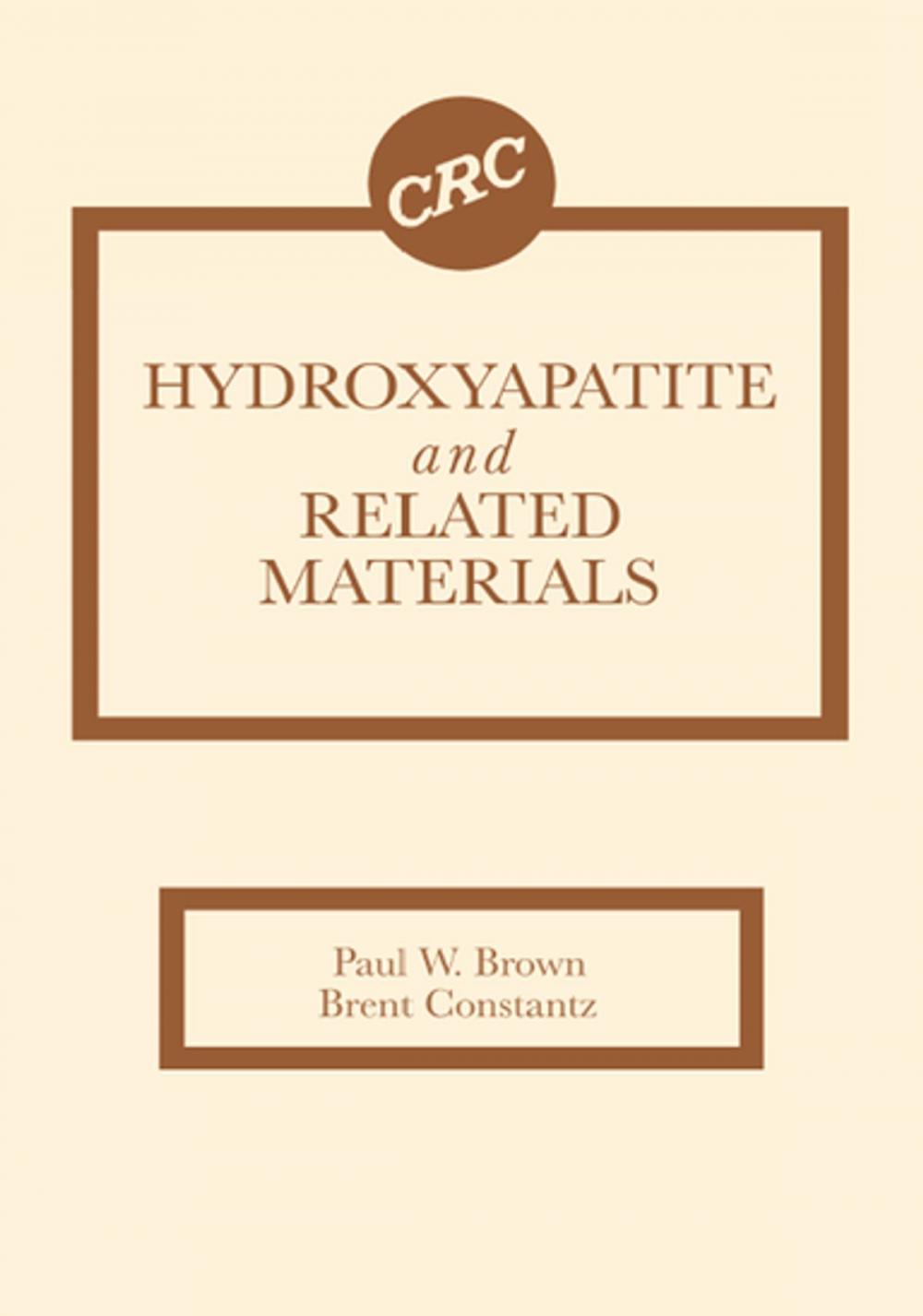 Big bigCover of Hydroxyapatite and Related Materials