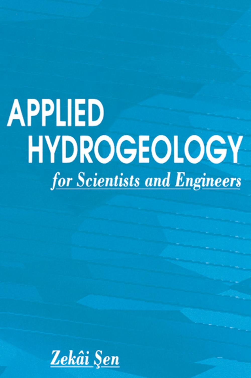 Big bigCover of Applied Hydrogeology for Scientists and Engineers