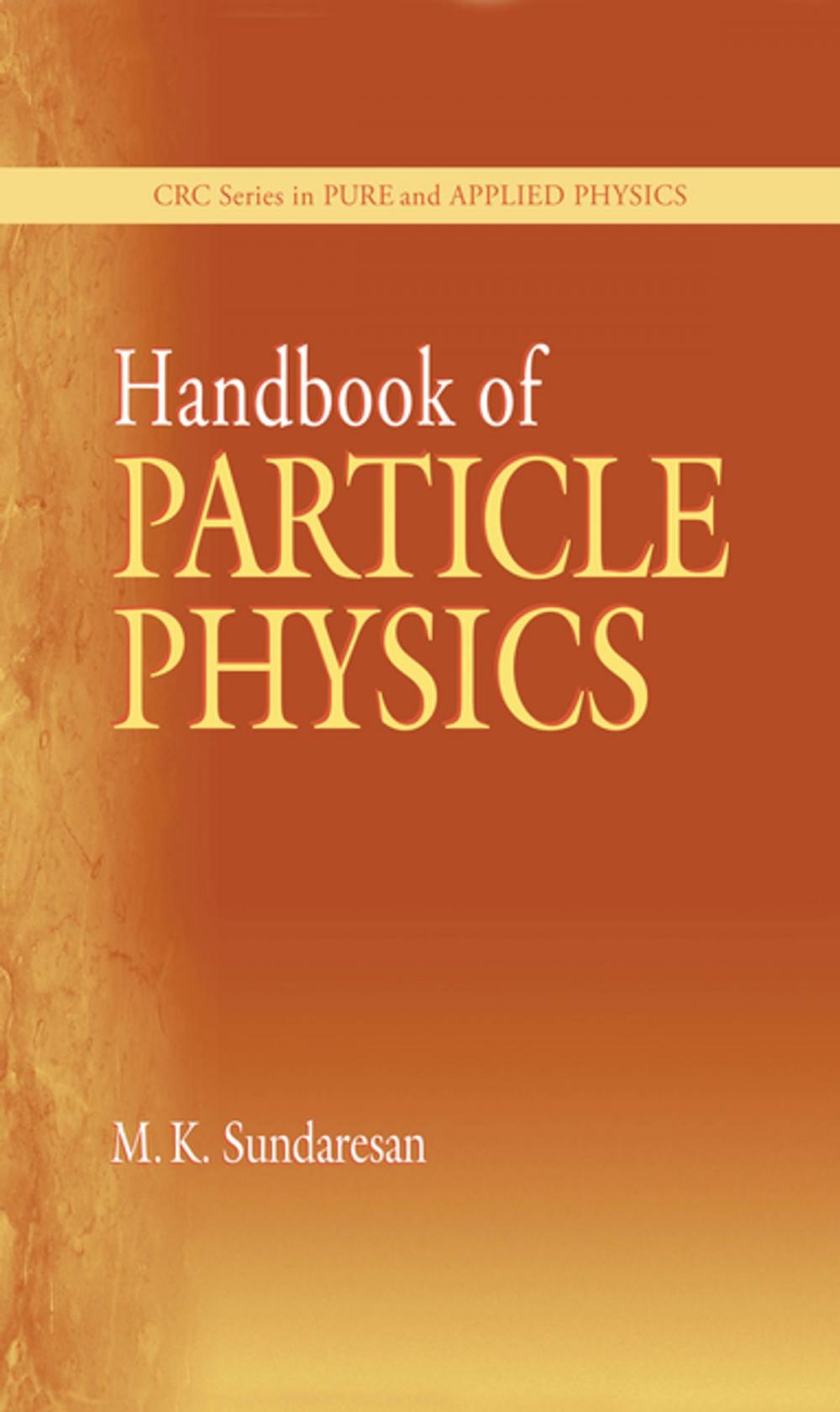 Big bigCover of Handbook of Particle Physics