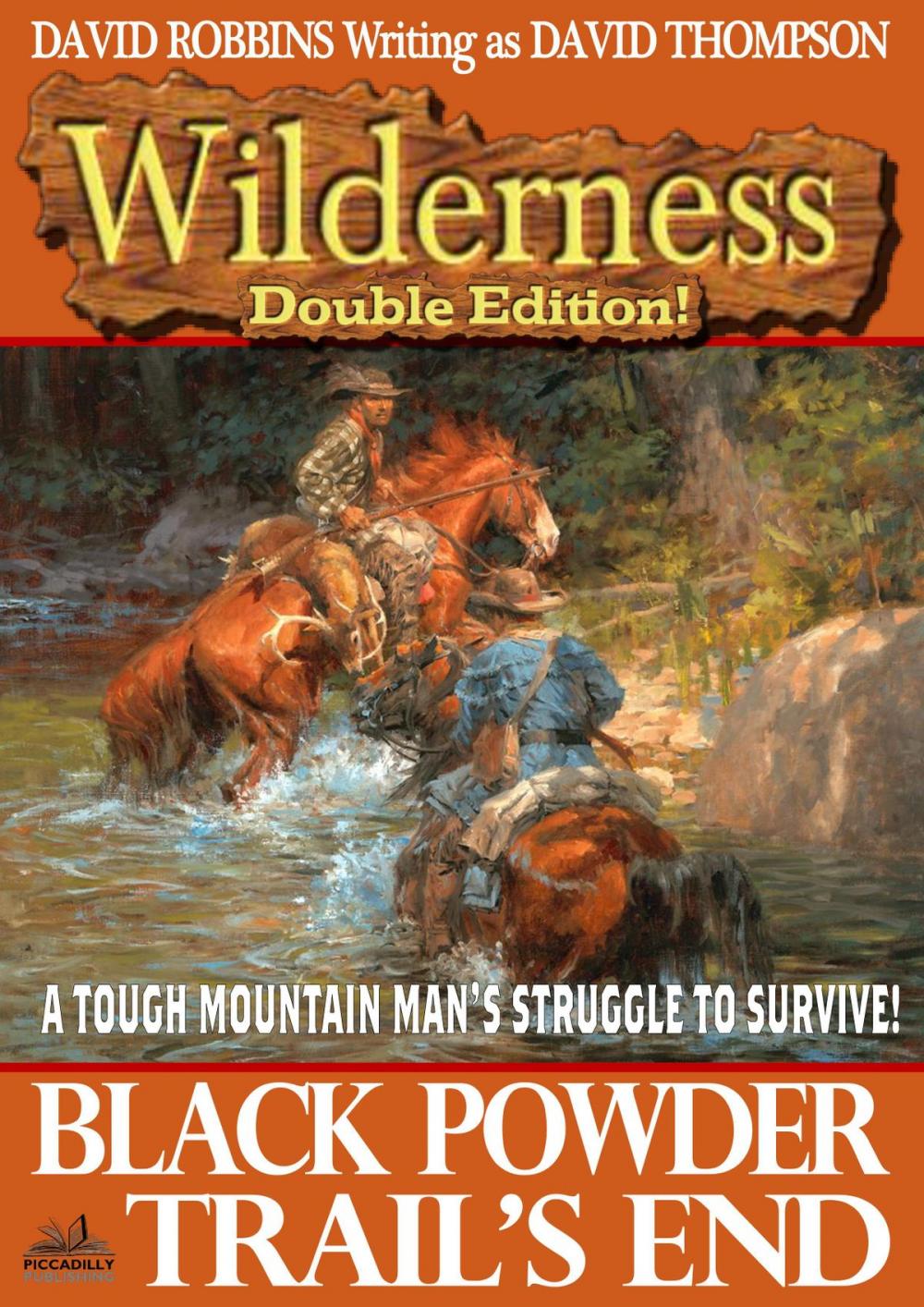 Big bigCover of Wilderness Double Edition 11: Black Powder / Trail's End