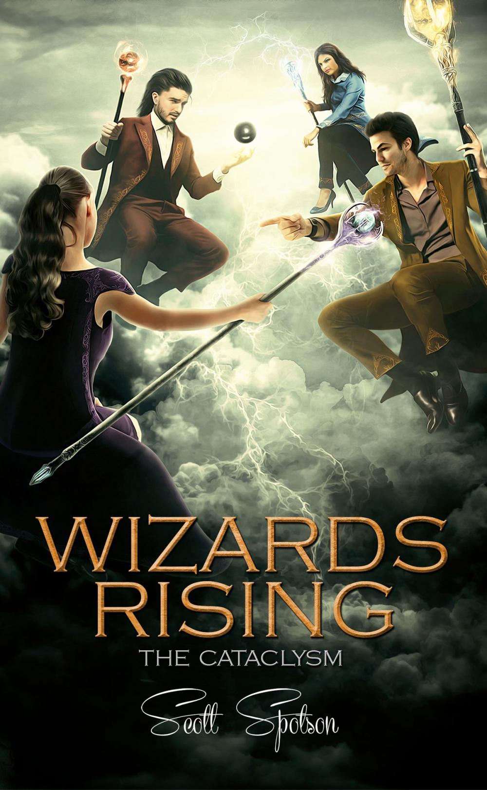 Big bigCover of Wizards Rising: The Cataclysm