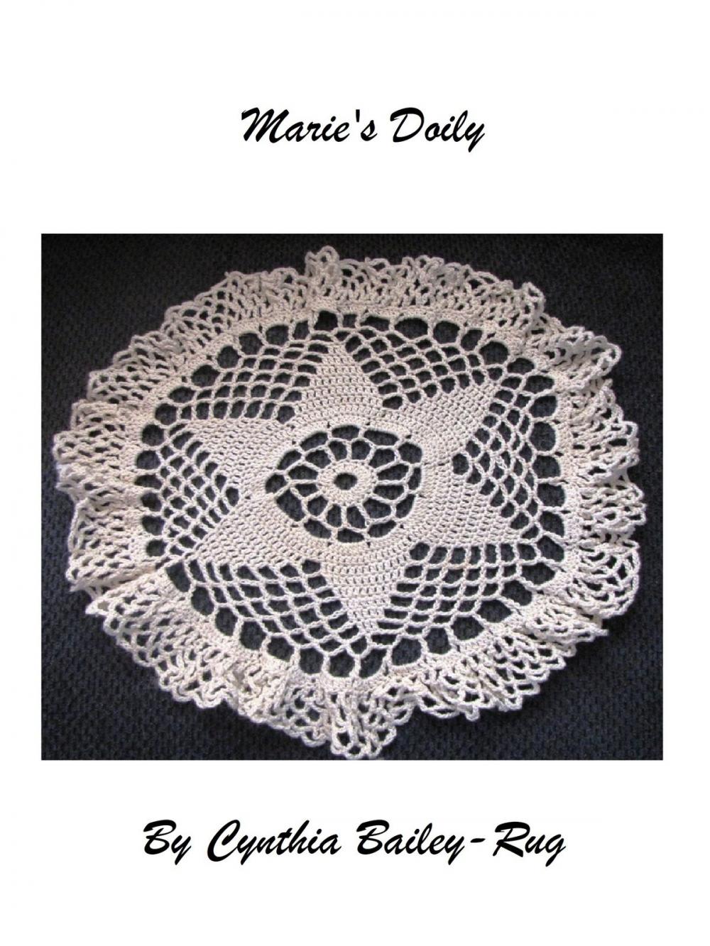 Big bigCover of Marie's Doily Crochet Pattern