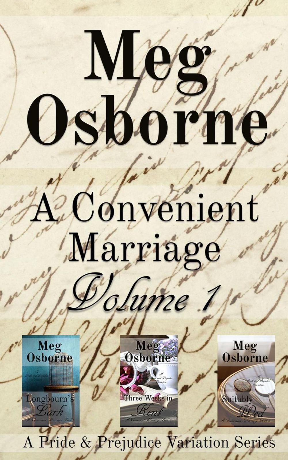 Big bigCover of A Convenient Marriage Volume 1