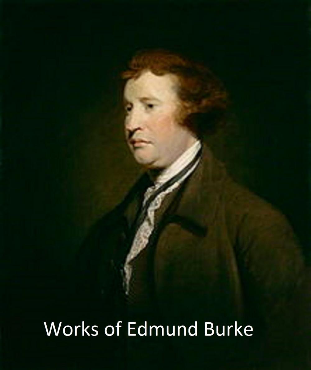 Big bigCover of The Works of Edmund Burke, all 12 volumes