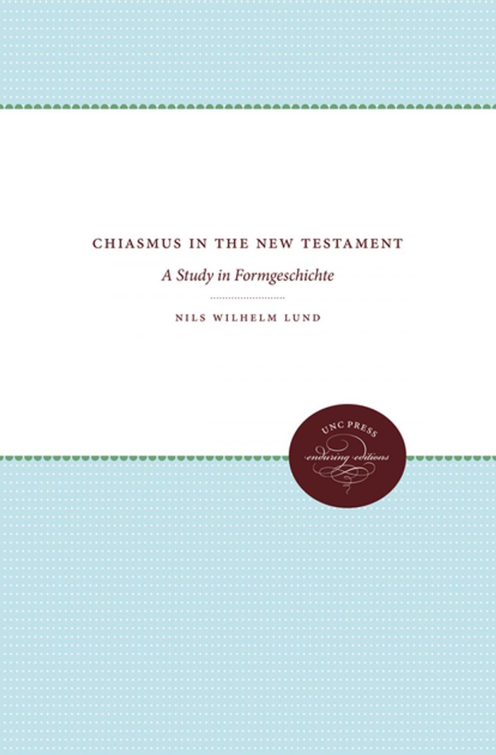 Big bigCover of Chiasmus in the New Testament