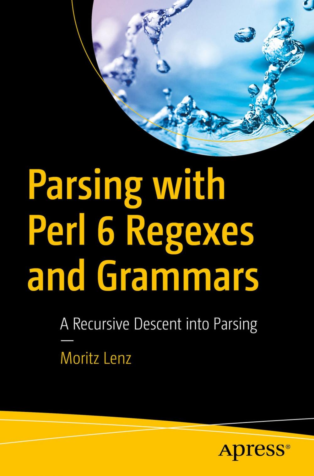 Big bigCover of Parsing with Perl 6 Regexes and Grammars