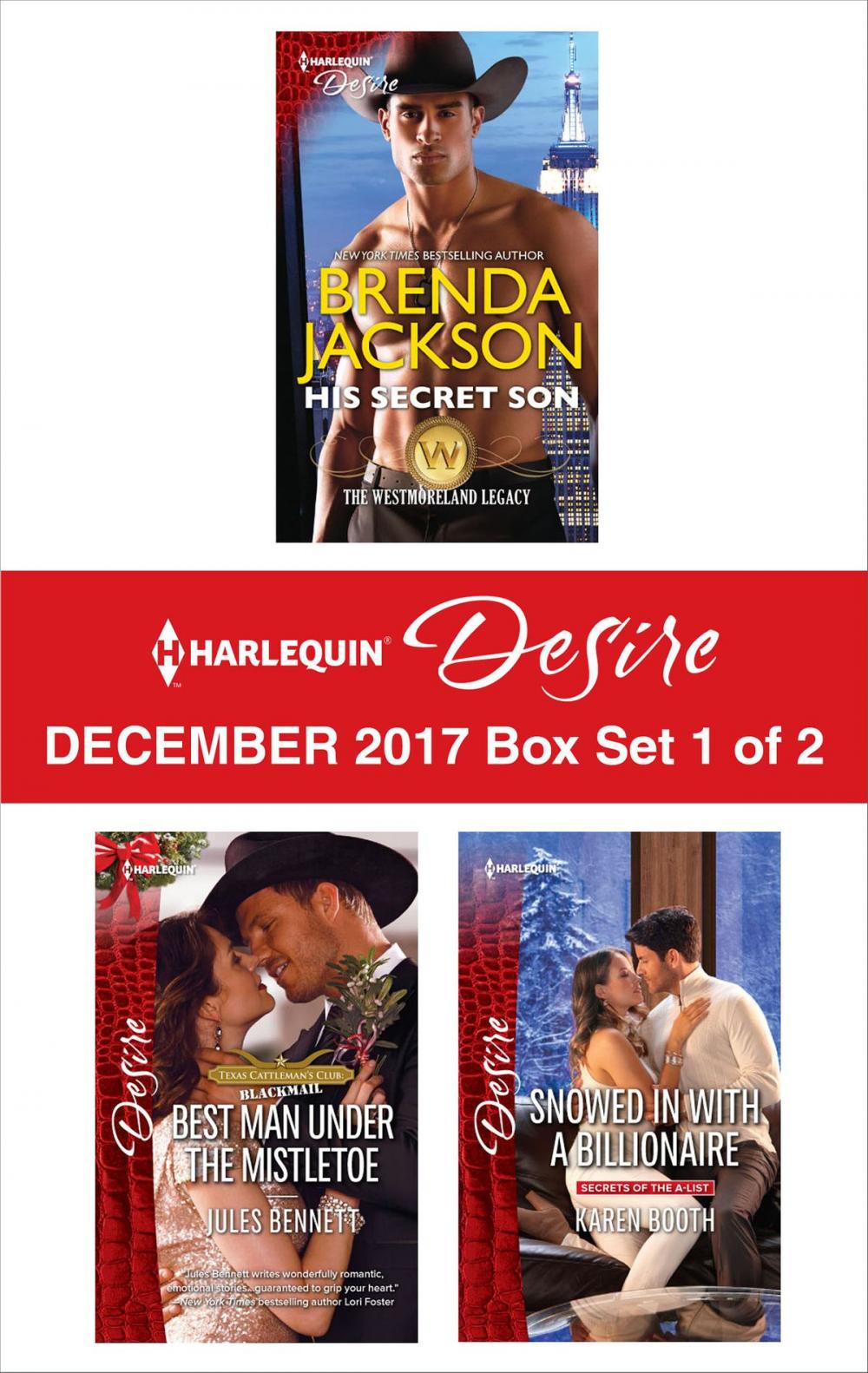 Big bigCover of Harlequin Desire December 2017 - Box Set 1 of 2