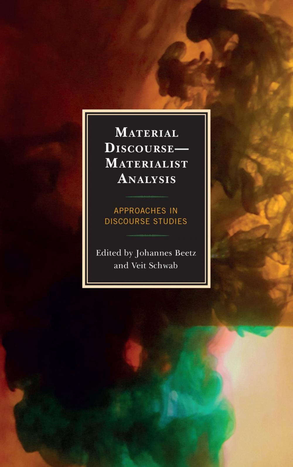 Big bigCover of Material Discourse—Materialist Analysis