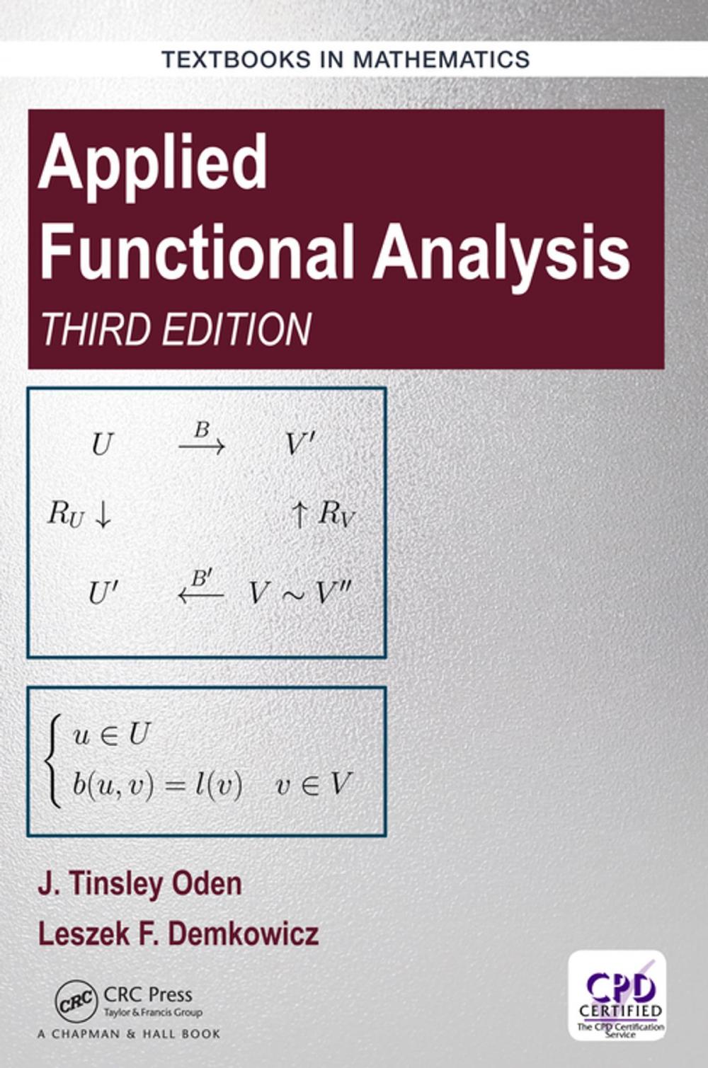 Big bigCover of Applied Functional Analysis