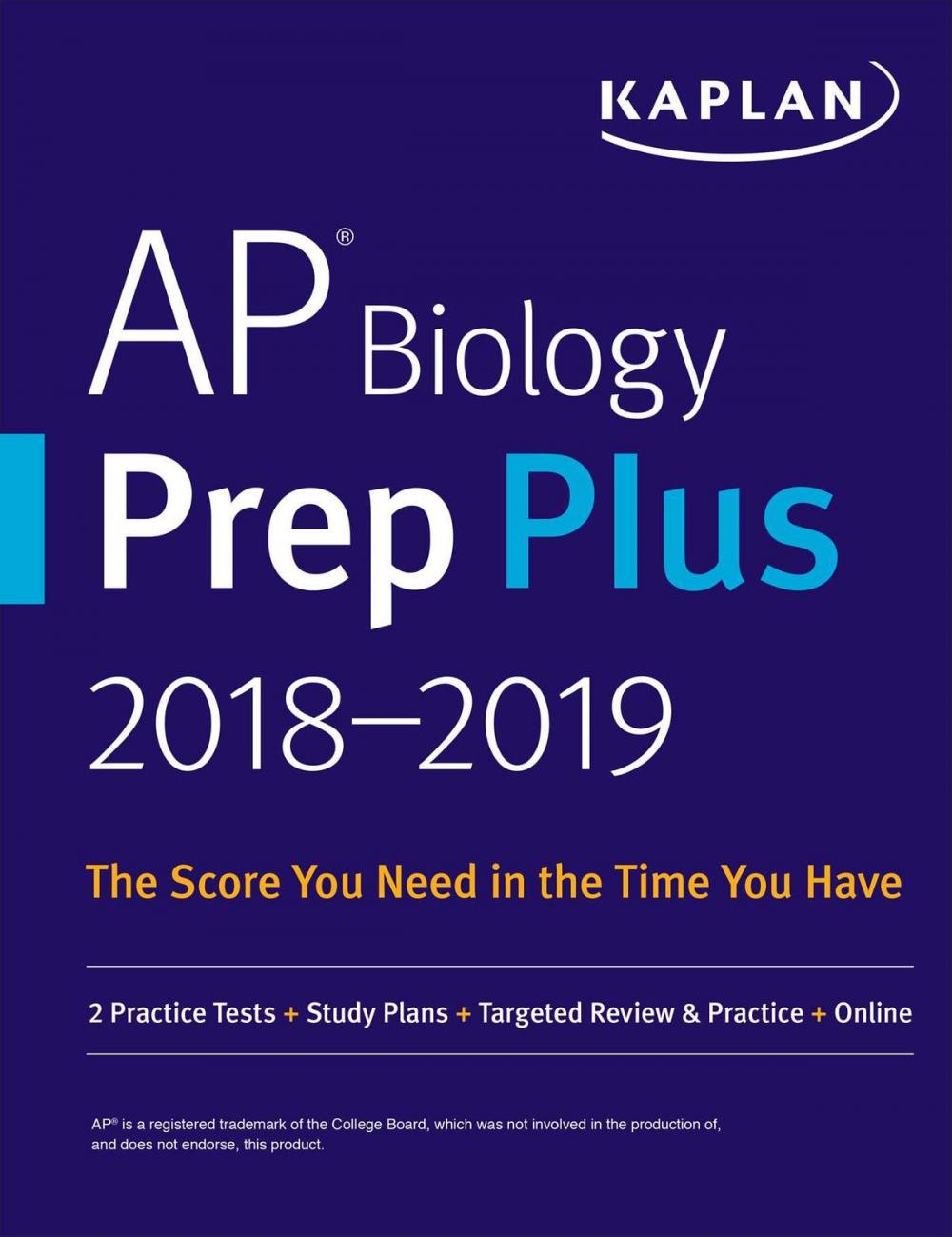 Big bigCover of AP Biology Prep Plus 2018-2019