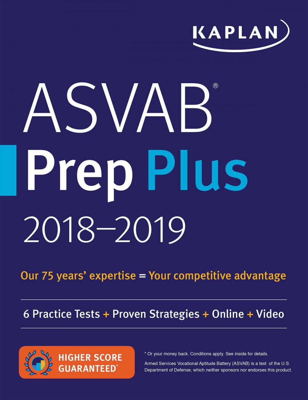 Big bigCover of ASVAB Prep Plus 2018-2019