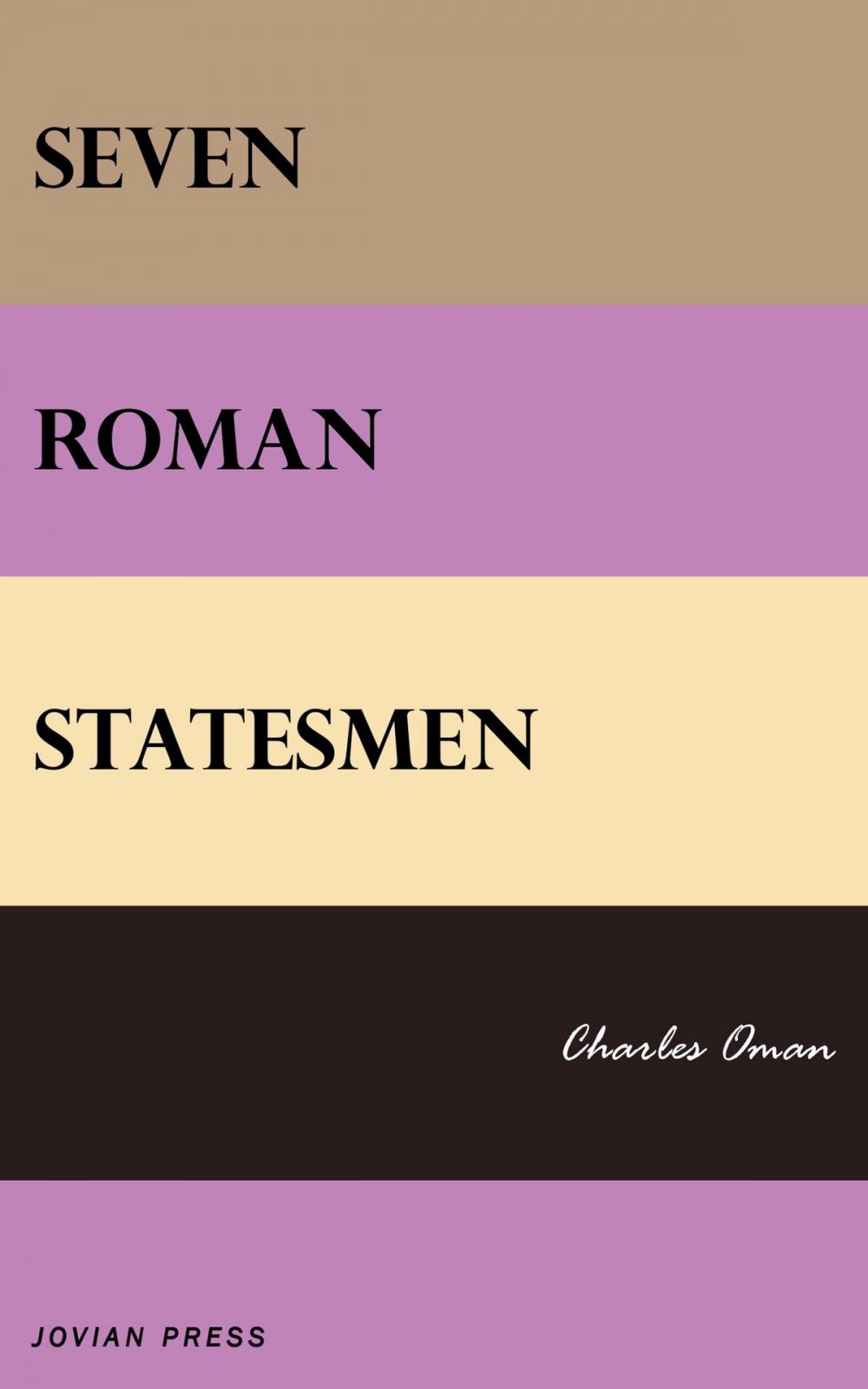 Big bigCover of Seven Roman Statesmen