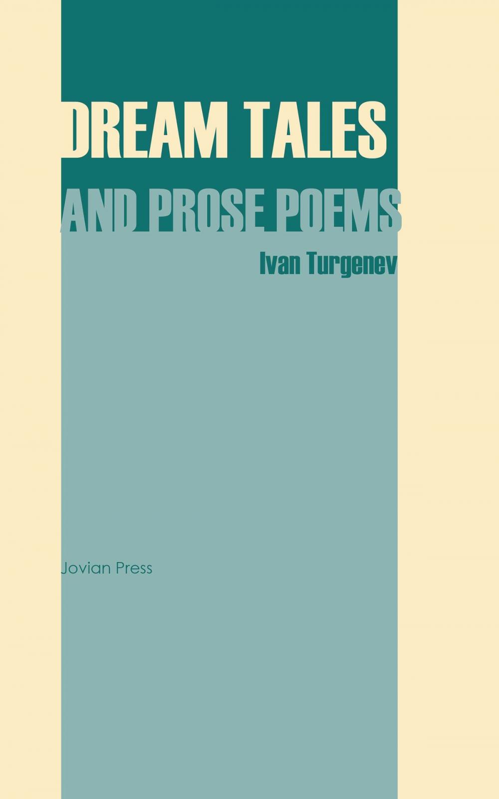 Big bigCover of Dream Tales and Prose Poems