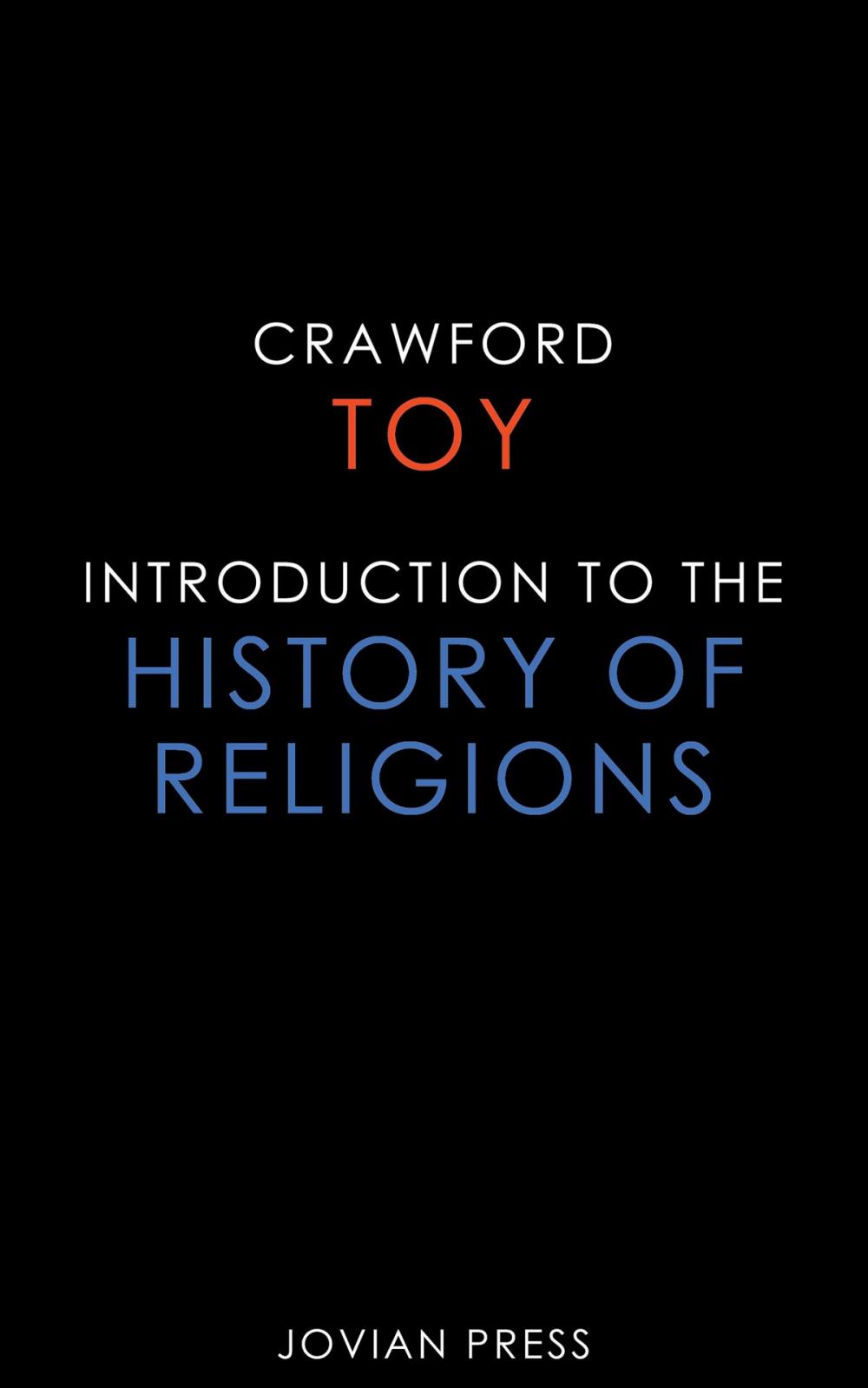 Big bigCover of Introduction to the History of Religions