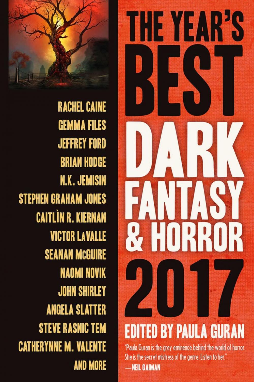 Big bigCover of The Year’s Best Dark Fantasy & Horror, 2017 Edition