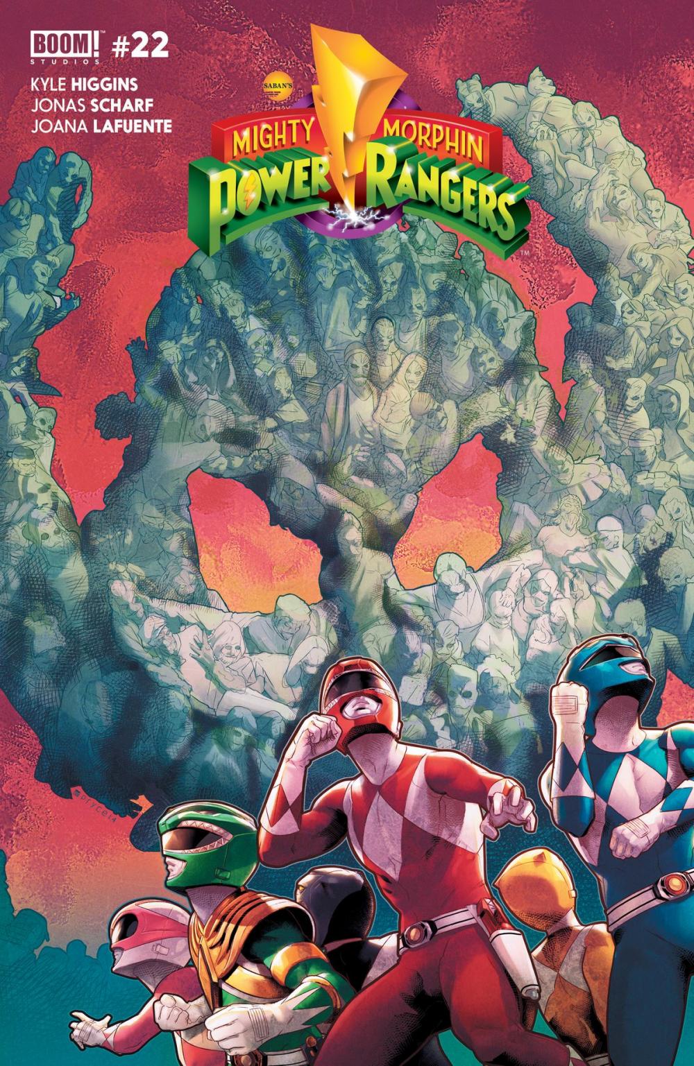 Big bigCover of Mighty Morphin Power Rangers #22