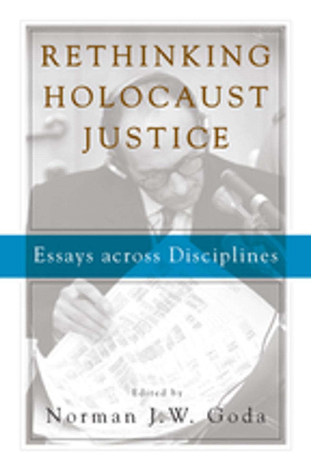 Big bigCover of Rethinking Holocaust Justice