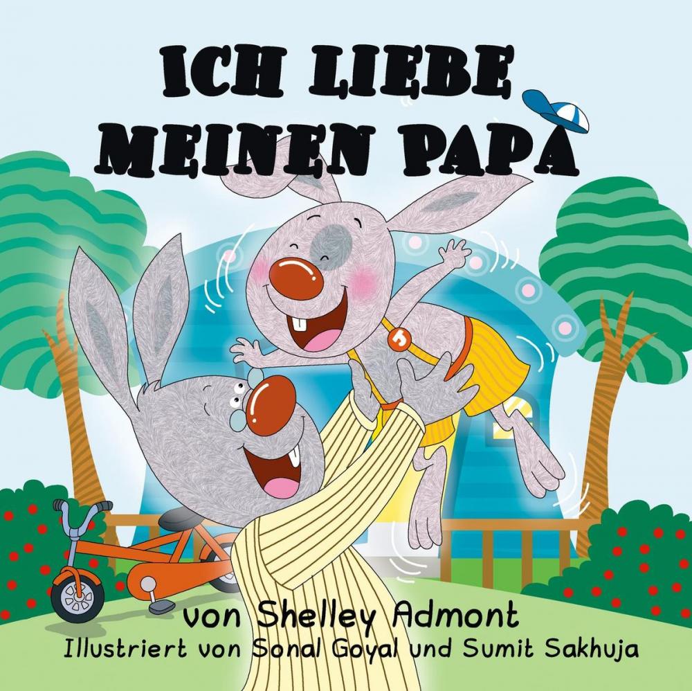 Big bigCover of Ich liebe meinen Papa (I Love My Dad) German Book for Kids