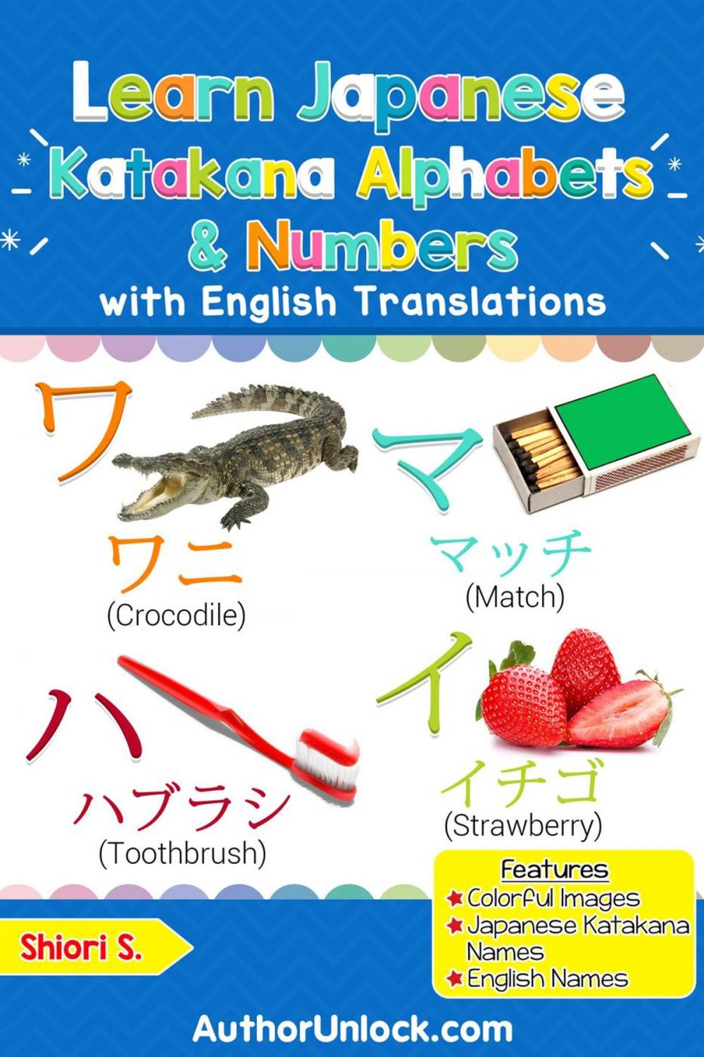 Big bigCover of Learn Japanese Katakana Alphabets & Numbers