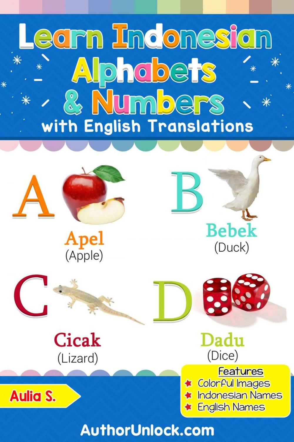 Big bigCover of Learn Indonesian Alphabets & Numbers