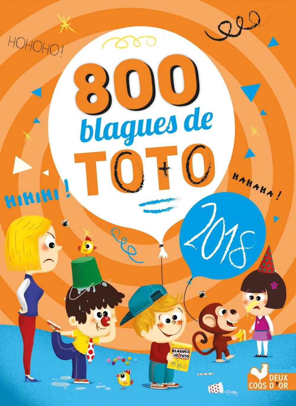 Big bigCover of 800 blagues de Toto 2018