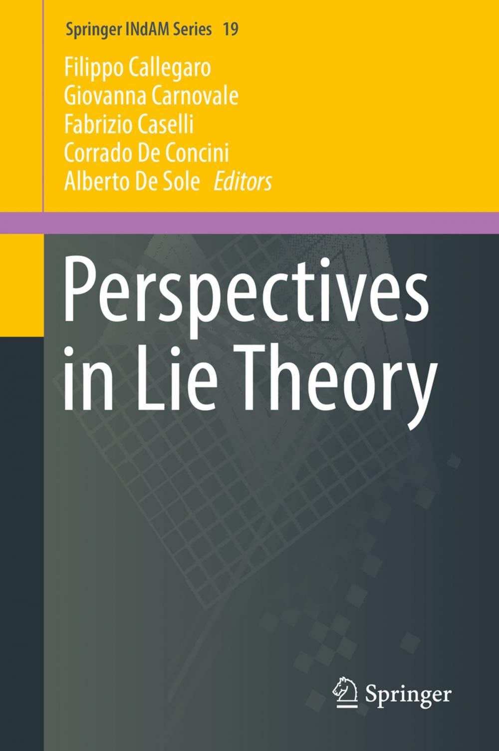 Big bigCover of Perspectives in Lie Theory