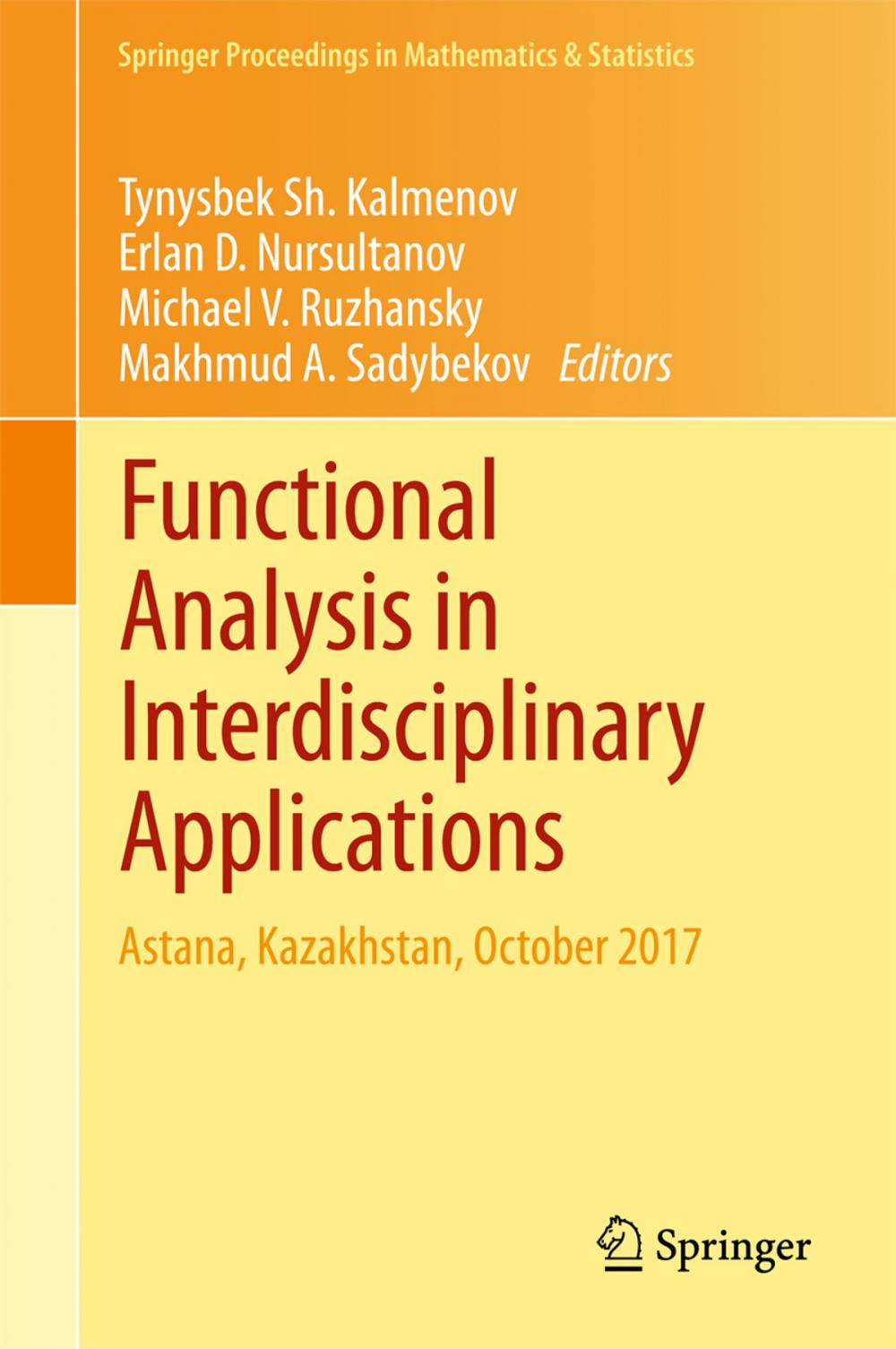 Big bigCover of Functional Analysis in Interdisciplinary Applications