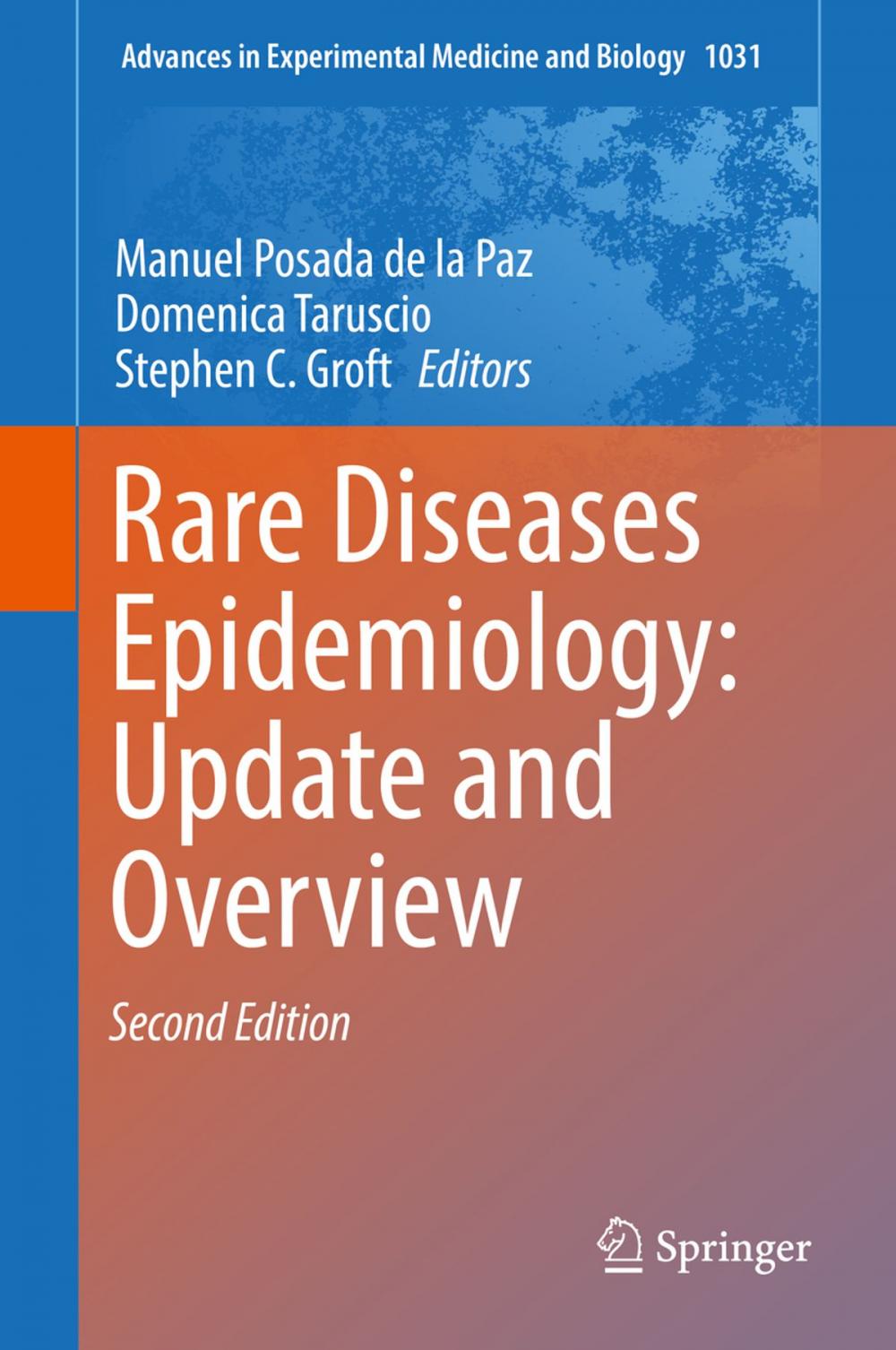 Big bigCover of Rare Diseases Epidemiology: Update and Overview