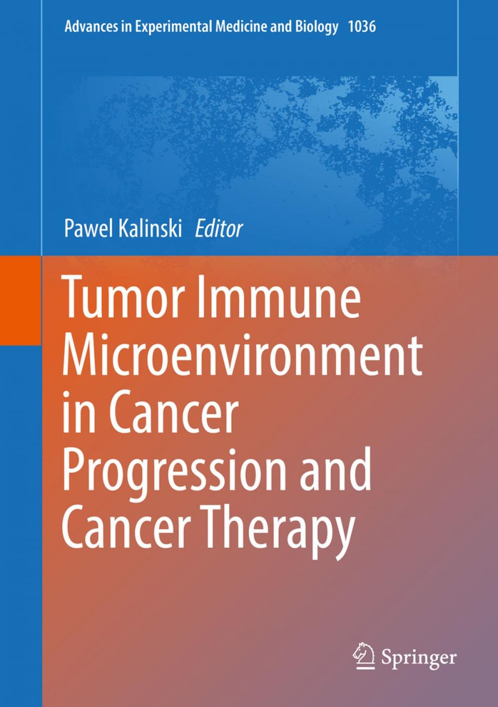 Big bigCover of Tumor Immune Microenvironment in Cancer Progression and Cancer Therapy